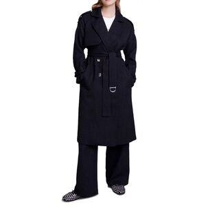 Gedaille Tweed Trench Coat